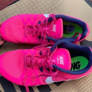 Women Nike track spikes - only worn once